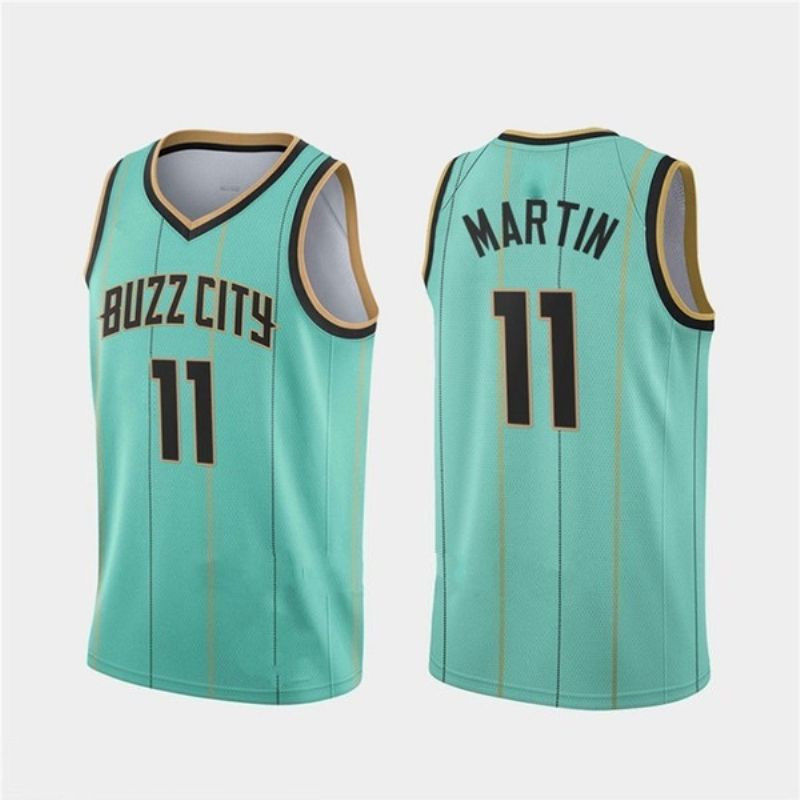 Charlotte Hornets Cody Martin #11 2020 NBA New Arrival Teal Jersey