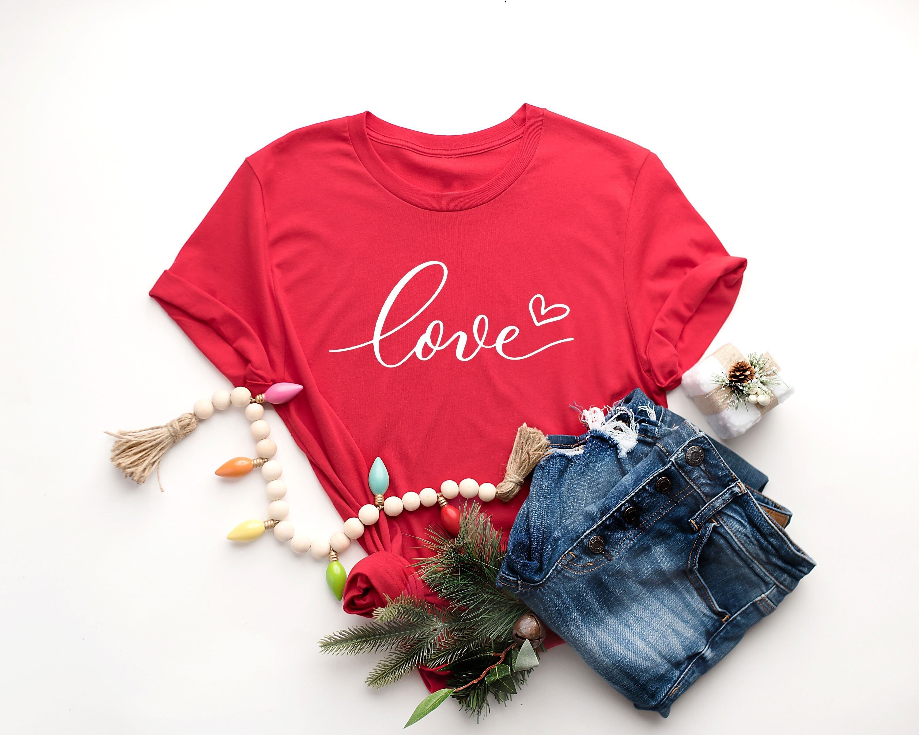 Love Shirt, Love T-Shirt, Gift For her, love tee, Newlywed Gift, Gift For Wife, Engagement Shirt, Love Top, Birthday Gift For Wife