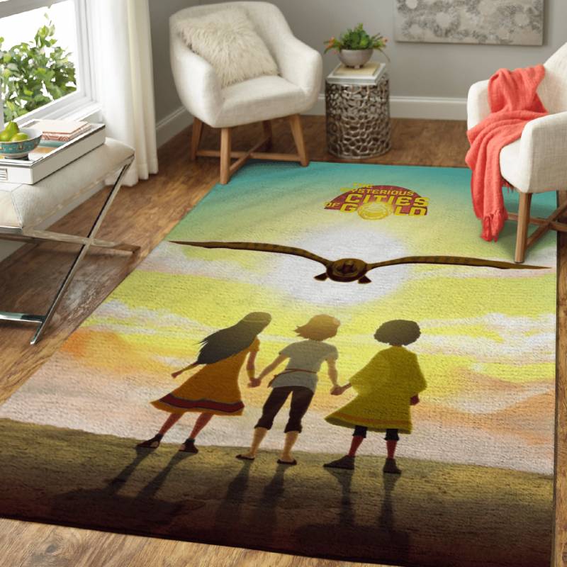 Mysterious Cities Of Gold Anime Area Rug – Carpet