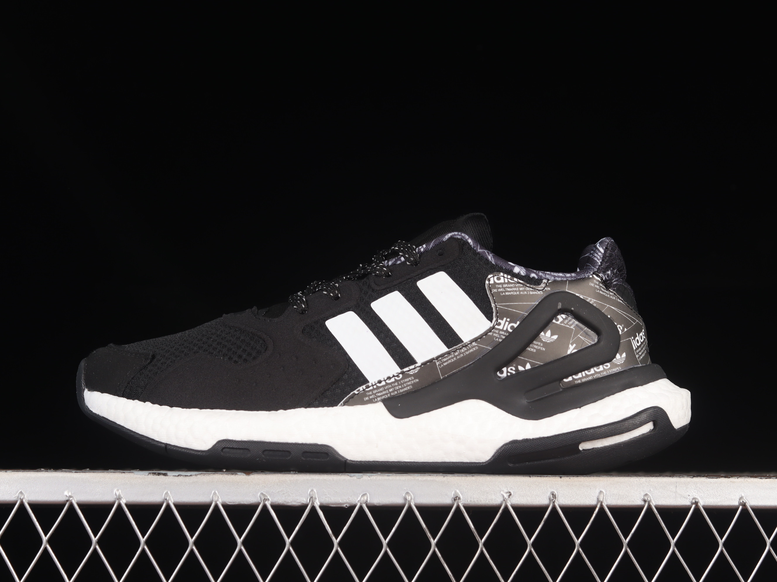 adidas Day Jogger Boost BlackWhiteBlack Shoes Sneakers SNK875727729