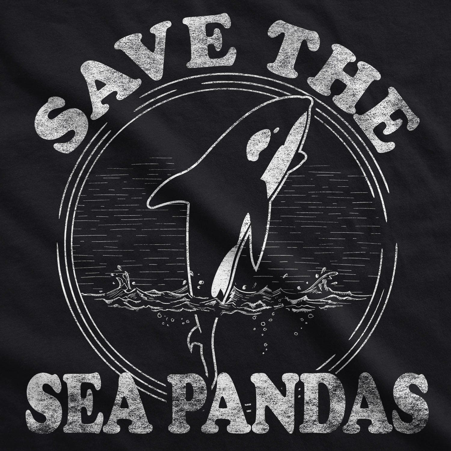 Save The Sea Pandas Men’S Tshirt