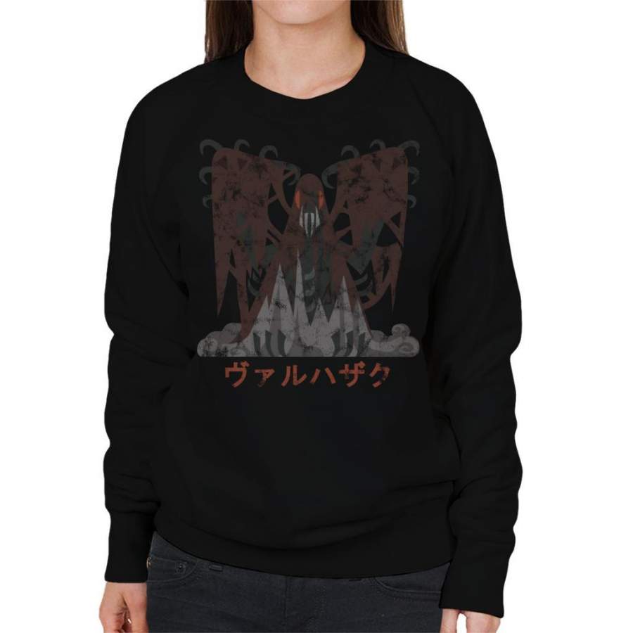 Monster Hunter World Vaal Hazak Kanji Icon Women’s Sweatshirt