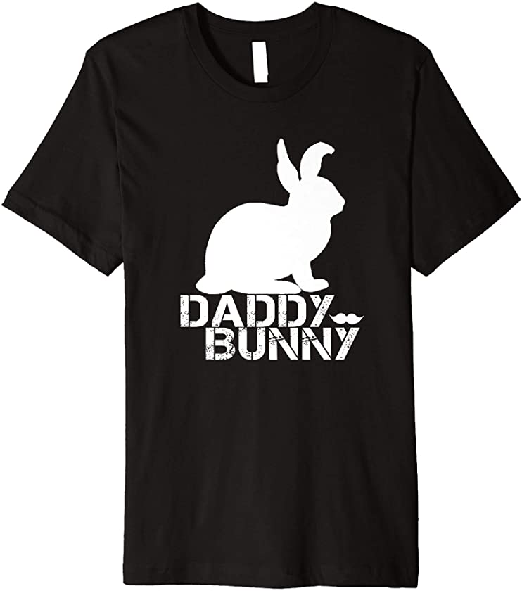 Daddy Bunny T-Shirt Cute Matching Family Easter Premium T-Shirt