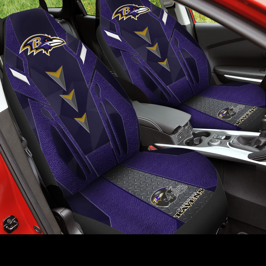 Baltimore Ravens Car Seat Covers (Set Of 2) – V6