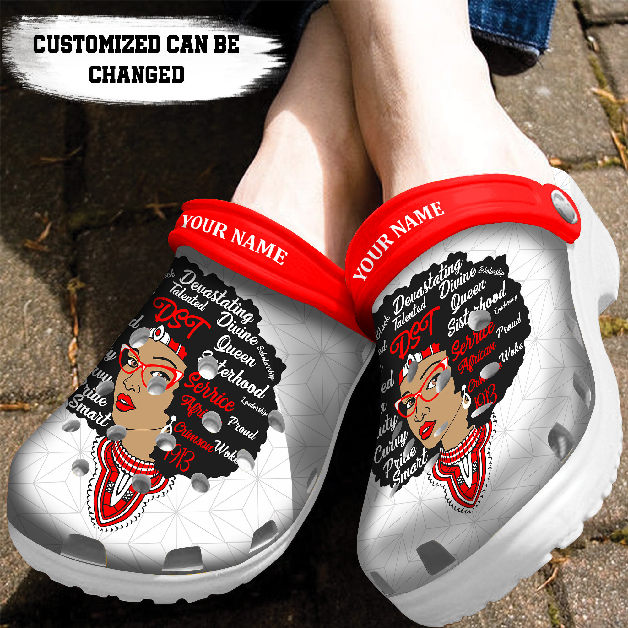 Custom Crocss Personalized Dst Queen Clog Shoes For Men Women Kids ...