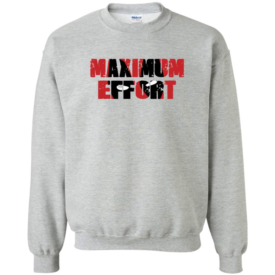 AGR Maximum Effort Crewneck Pullover Sweatshirt