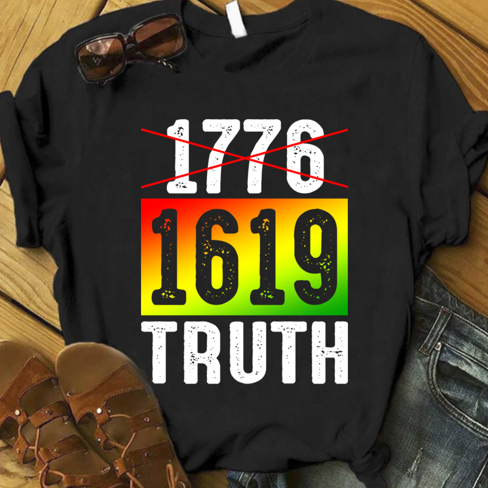 1619 Truth Our Ancestors Black History Month Kwanzaa T Shirt