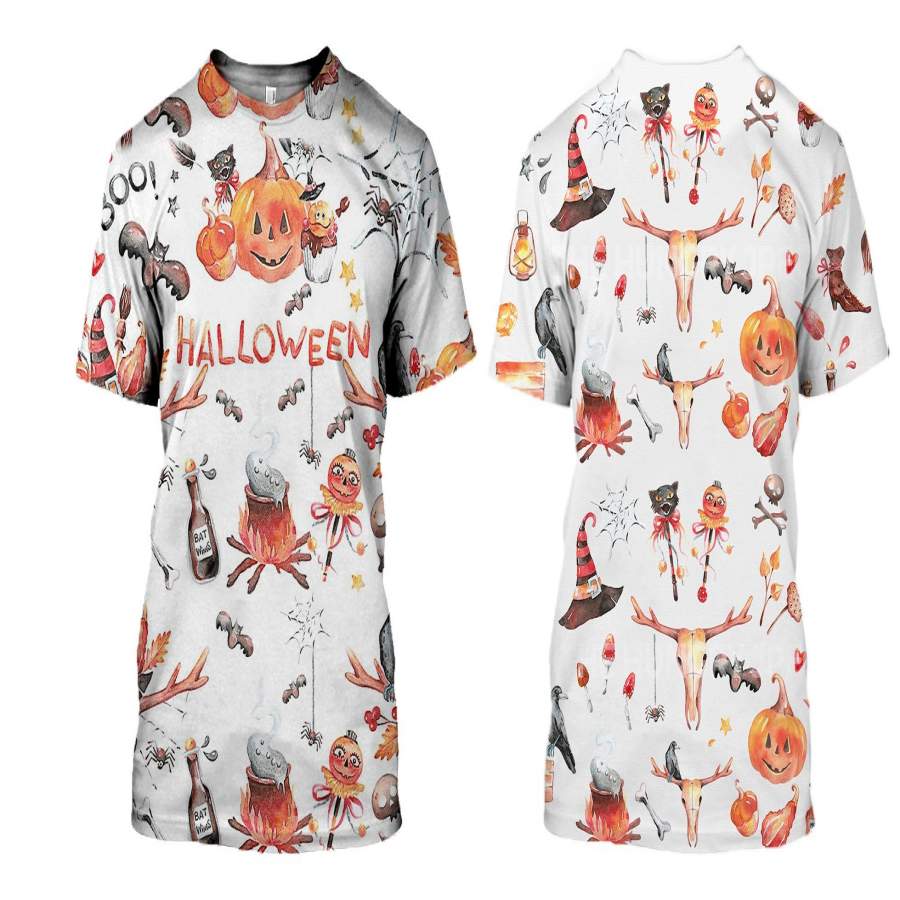 3D All Over Printed Halloween Hunting Festival Shirts and Shorts