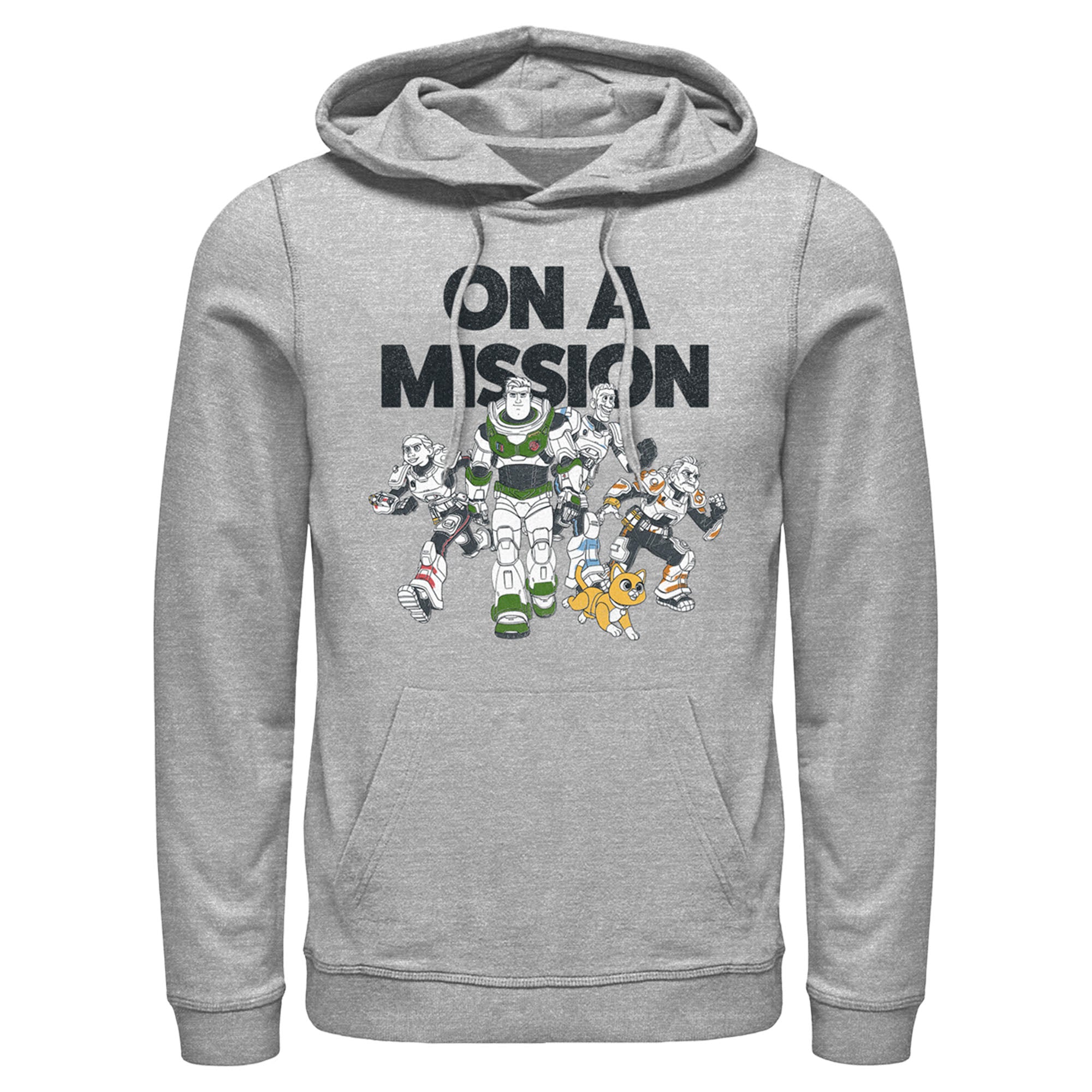 Men’S Lightyear On A Mission Group Pull Over Hoodie