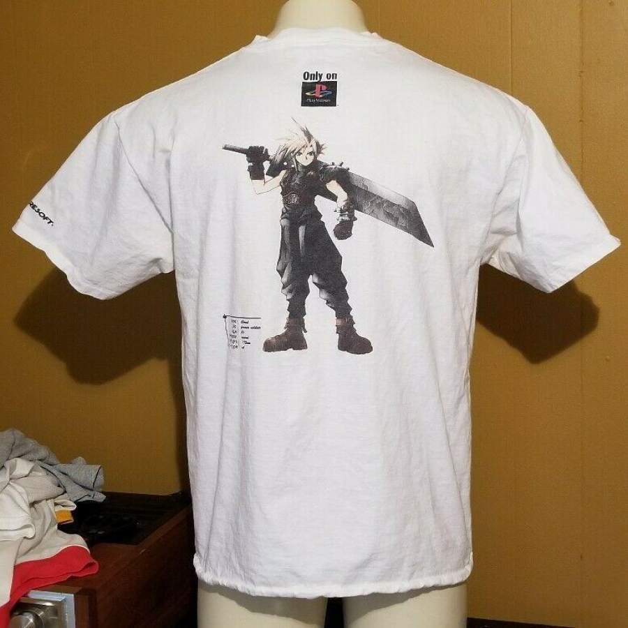 Vintage Final Fantasy Vii 7 Promo T-shirt