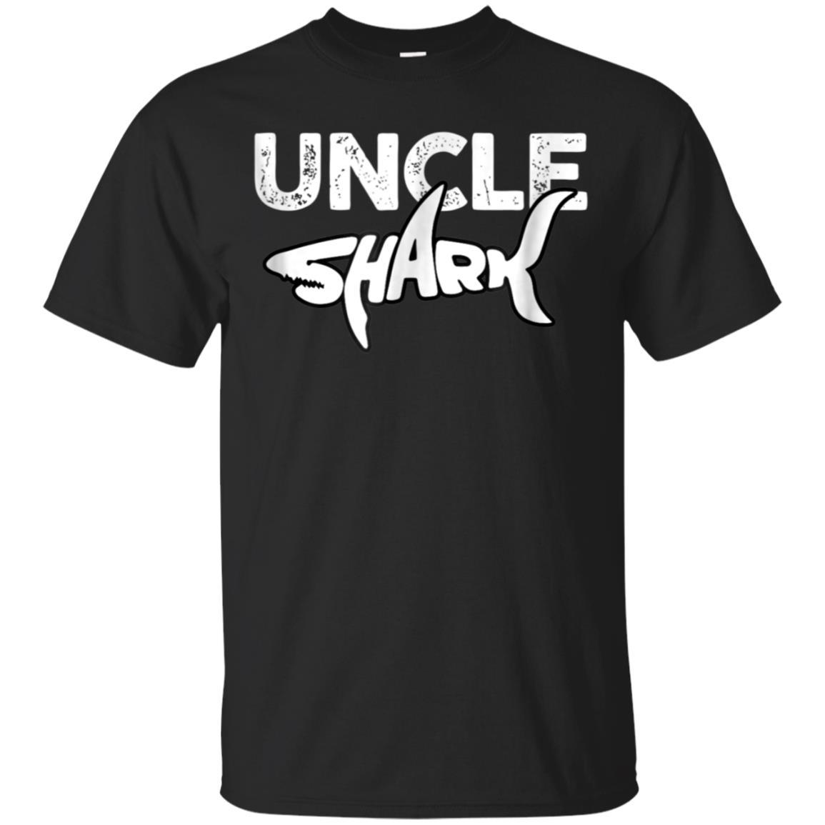 Vintage Uncle Shark T-shirt Matching Family Christmas Shirt