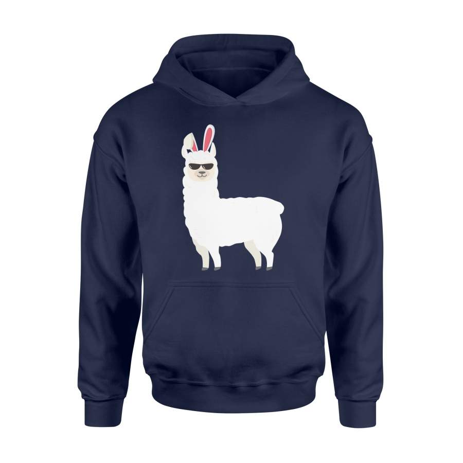 Easter Llama Bunny Family Gift Hoodie