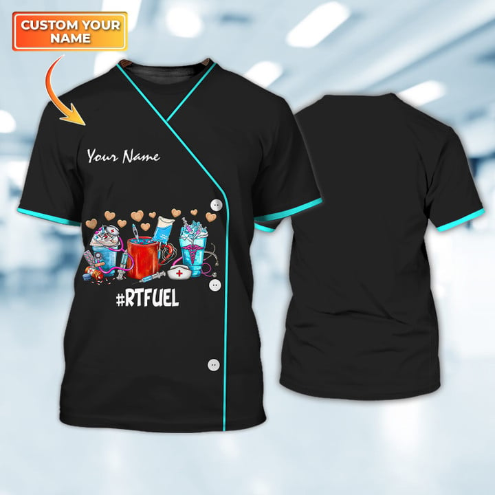 Rtfuel Custom Nurse Tshirt, Uniform Nurse 3D Shirt, Gift For Women Nurse, Funny Shirt For Nurse