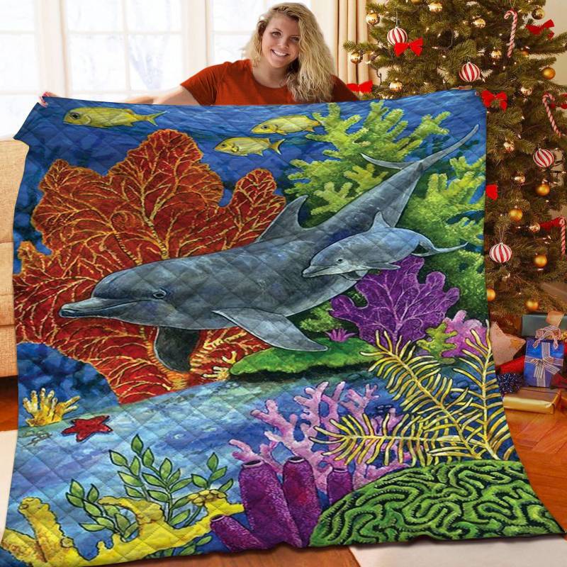 Dolphin JFJ4870 Quilt