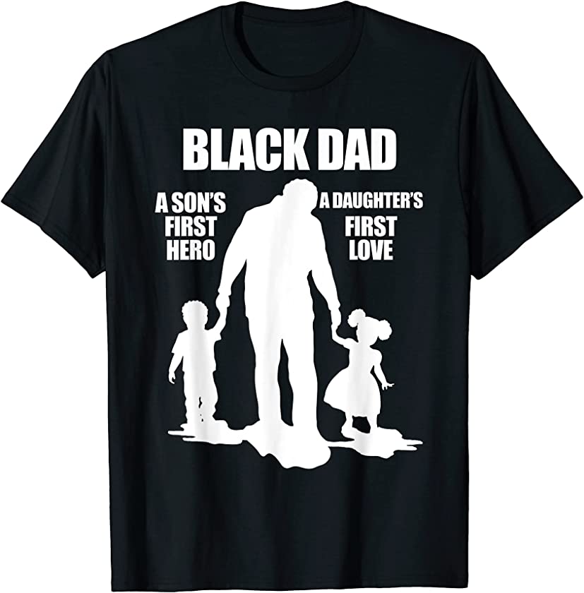 Black African American Fathers Day Afrocentric Dad T-Shirt