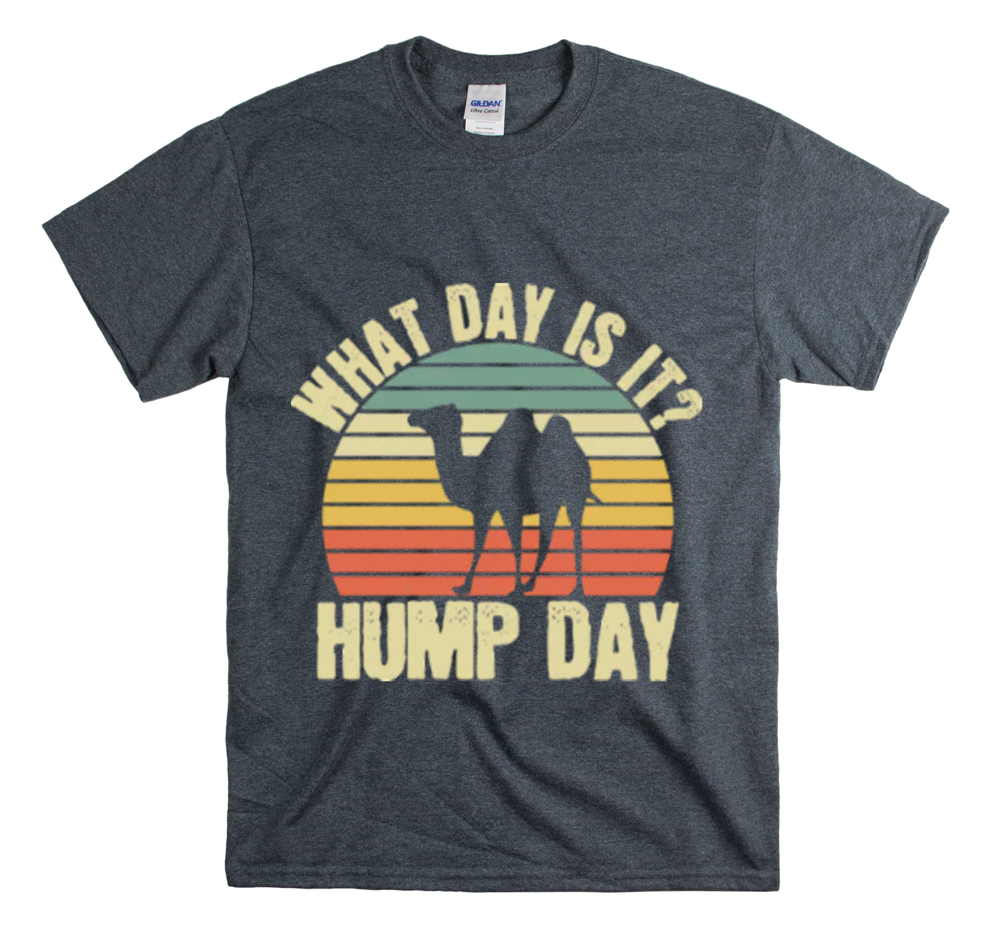 Shirt Funny Vintage Is It Hump Day Week Of Labour Memorable Graphic Nostalgic Classic T-Shirt Unisex Heavy Cotton Tee