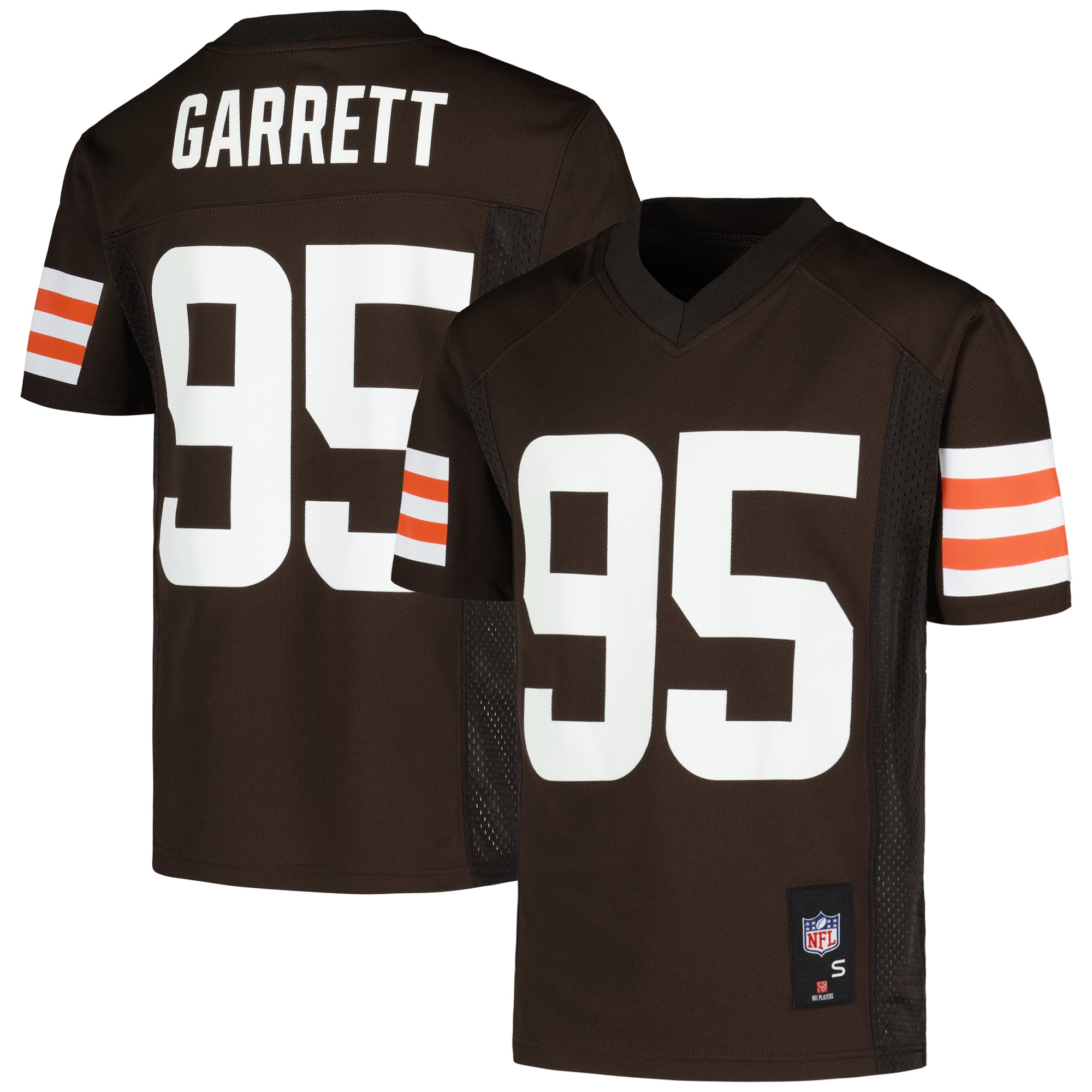 Myles Garrett Cleveland Browns Youth Replica Player Jersey – Brown