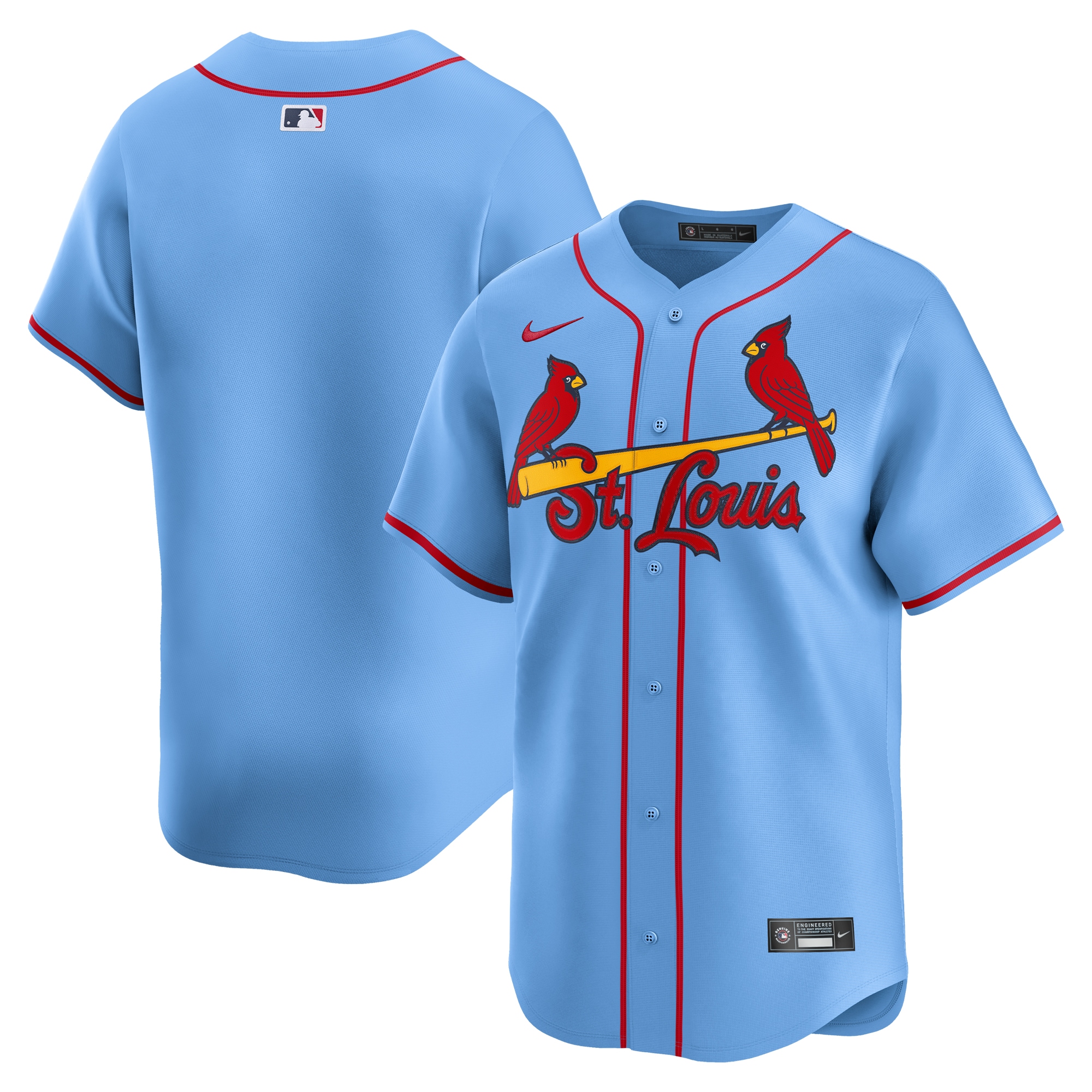 St. Louis Cardinals Alternate Limited Jersey  Light Blue