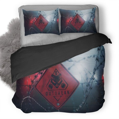 Tom Clancy S Rainbow Six Siege 4 Duvet Cover Pillowcase Home Decor 3D Bedding Set