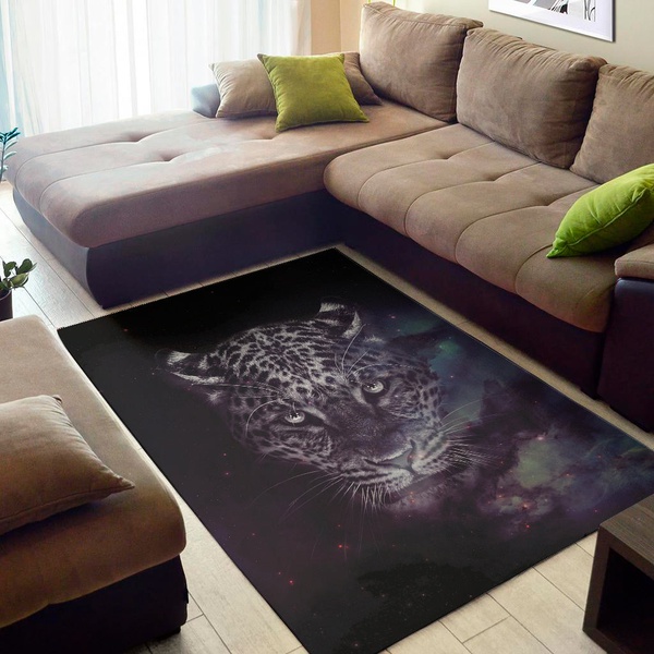 Galaxy Jaguar Print Area Rug