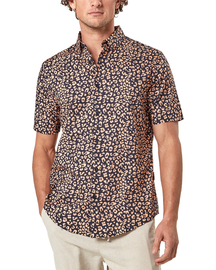 Charlie Holiday Leopard Print Shirt