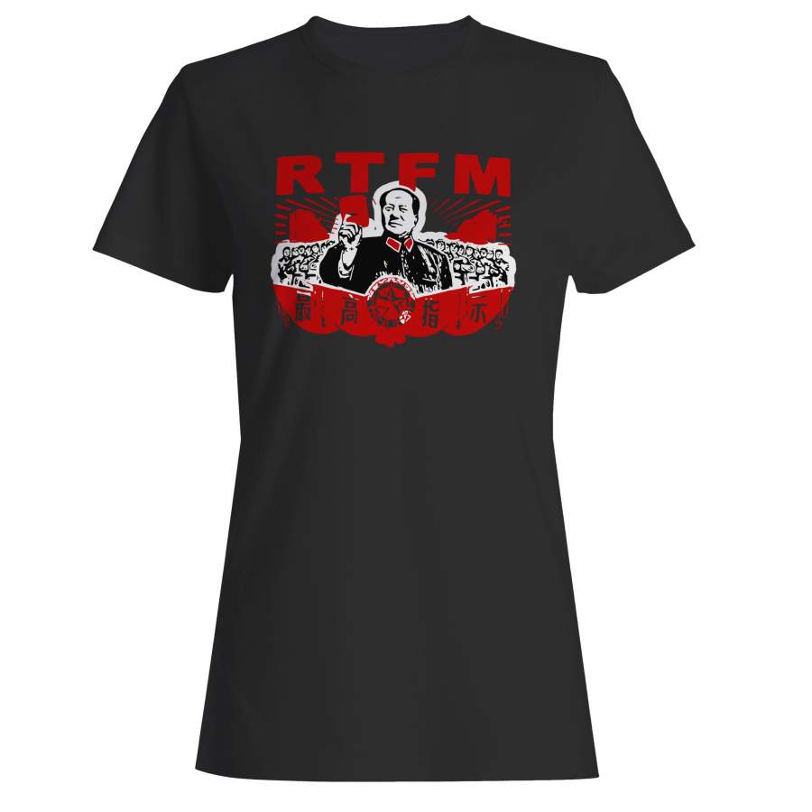 The It Crowd Rtfm Chairman Mao Roy Woman’s T-Shirt