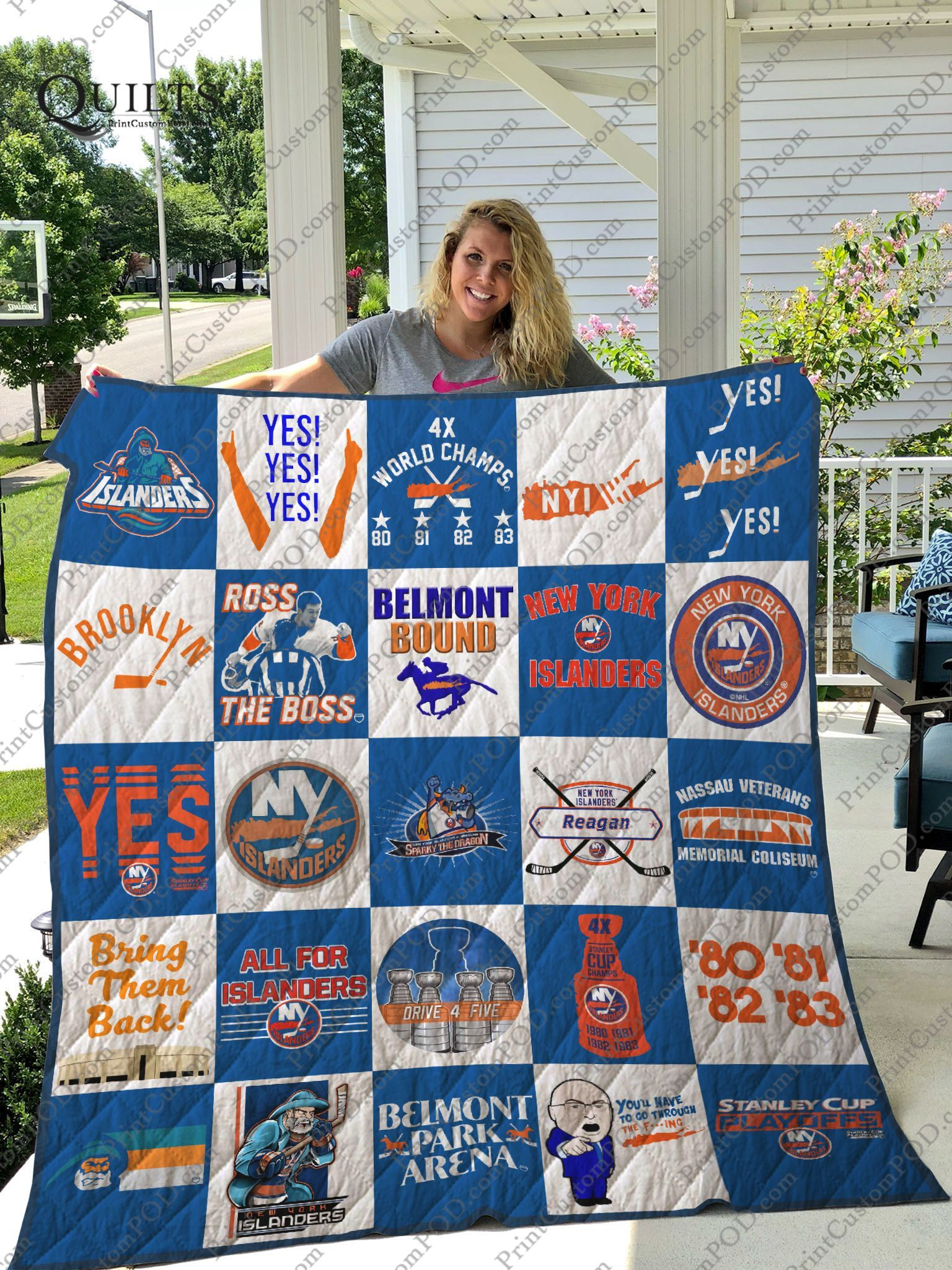 New York Islanders Quilt