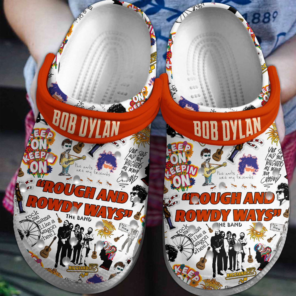 Bob Dylan Crocss Clogs For Men Women And Kid Wansjhud