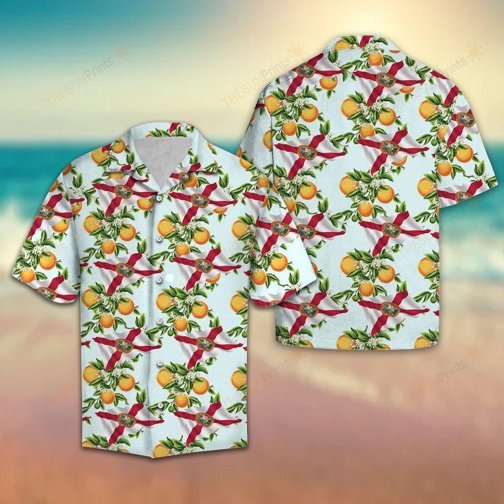 Florida Orange Blossom Hawaiian Shirt Ha12059