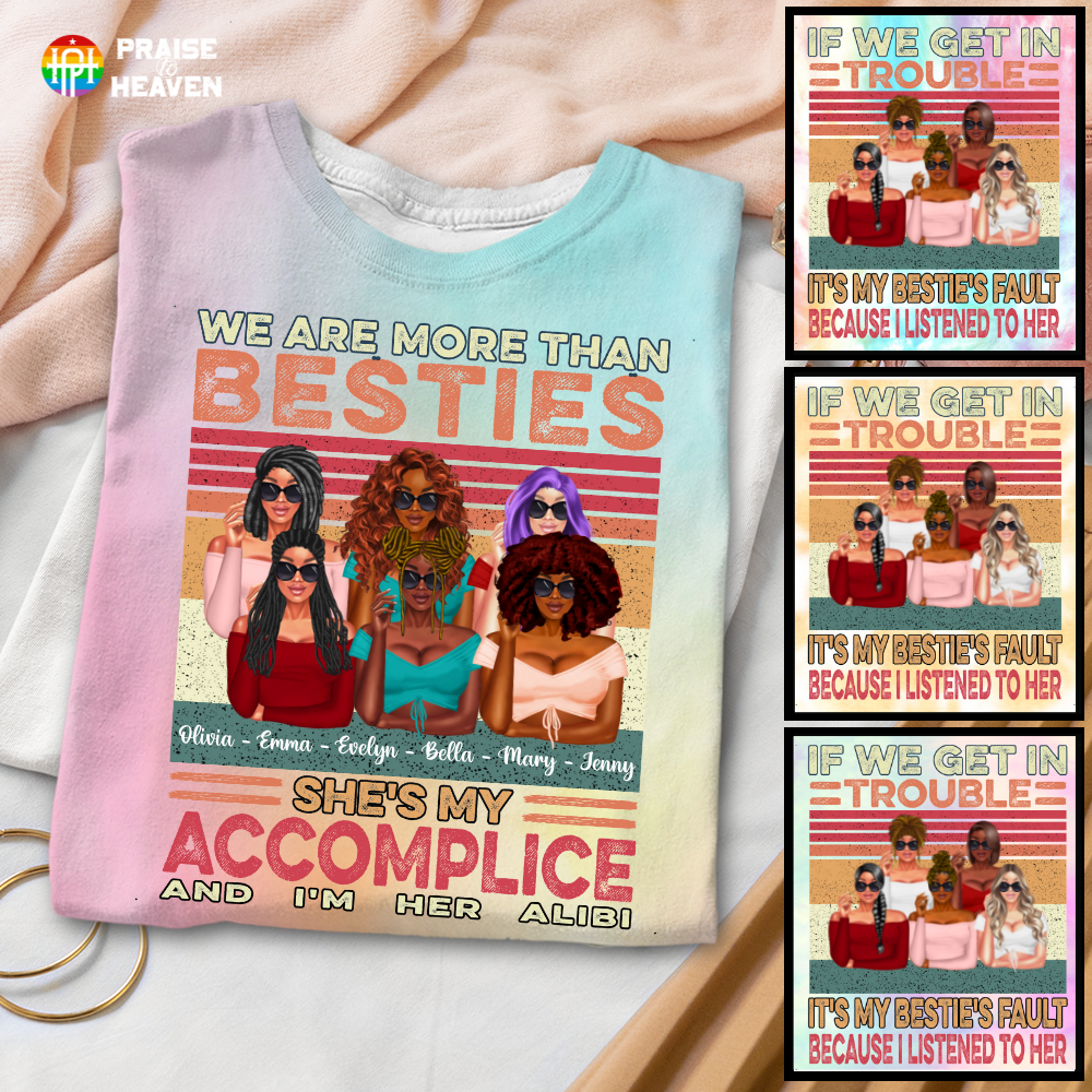 Mess With Sisters Personalized Tie Dye Shirt Sweatshirt Hoodie Ap417