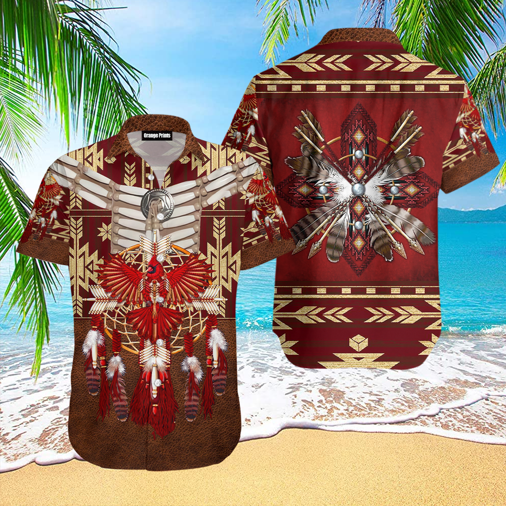 Native Pattern Hawaii Shirt For Men Women Ha37870