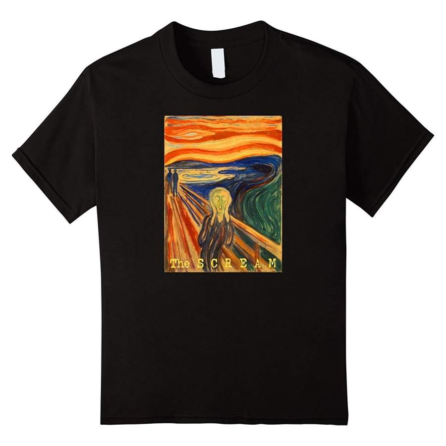 The Scream Art Graphic Men’S T Shirt