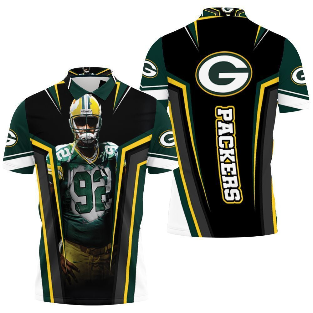 Reggie White 92 Green Bay Packers Eagles Panthers Volunteers For Fans 3D Polo Shirt, Jersey