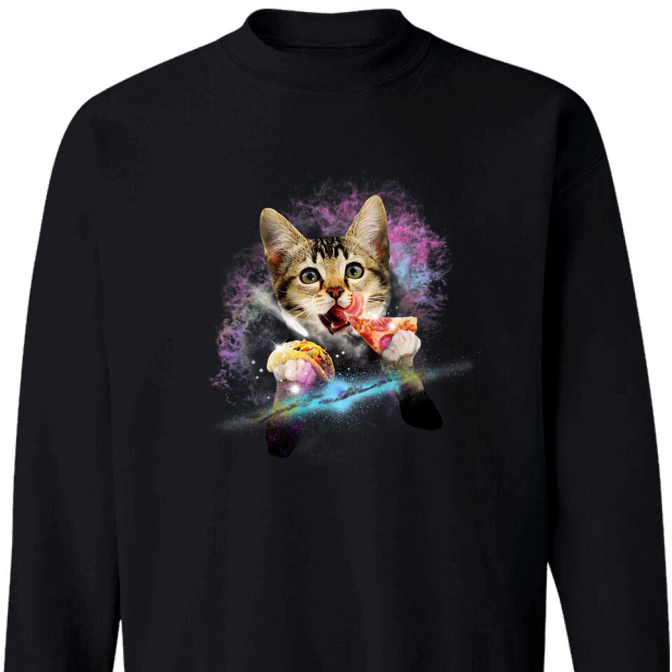 Galaxy Catocat Sweatshirt, Best Gift For Cat Lover – Trending Personalized