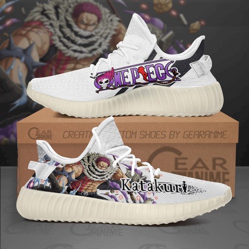 Best Katakuri Yeezy Shoes One Piece Custom Anime Sneakers For Sale