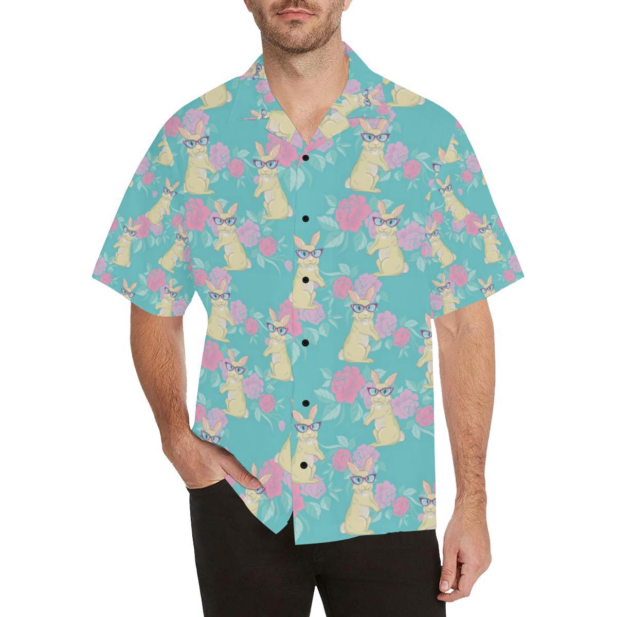 Rabbit Pattern Print Design Rb05 Hawaiian Shirt