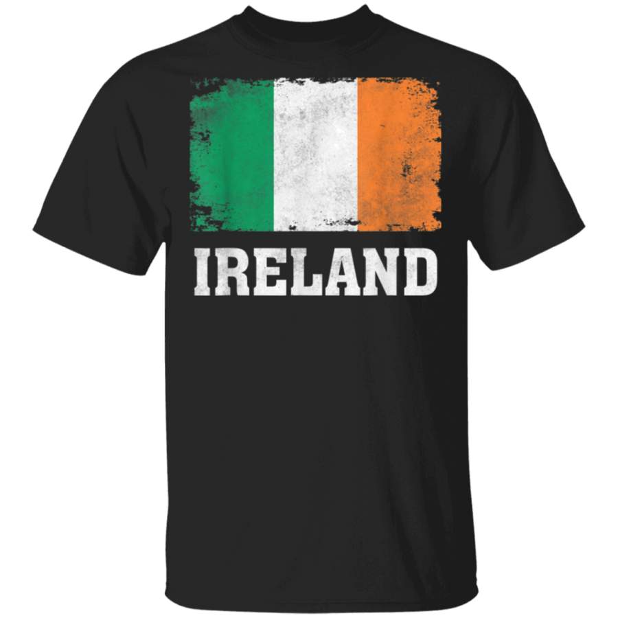 Ireland Union Flag Shirt Irish Pride Vintage Souvenir Gift T-Shirt