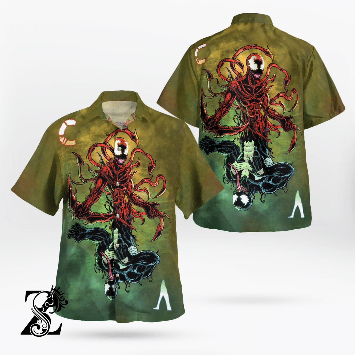 Venom Carnage Hawaiian Shirt Vn0308L2