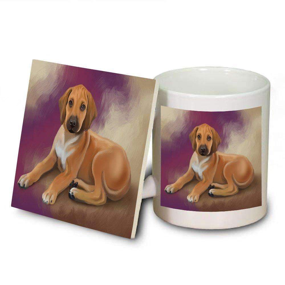 Rhodesian Ridgeback Puppy Mug And Coaster Set Muc48066