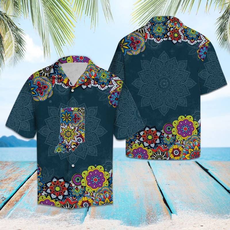 Indiana Mandala Hawaiian Shirt Ha89982