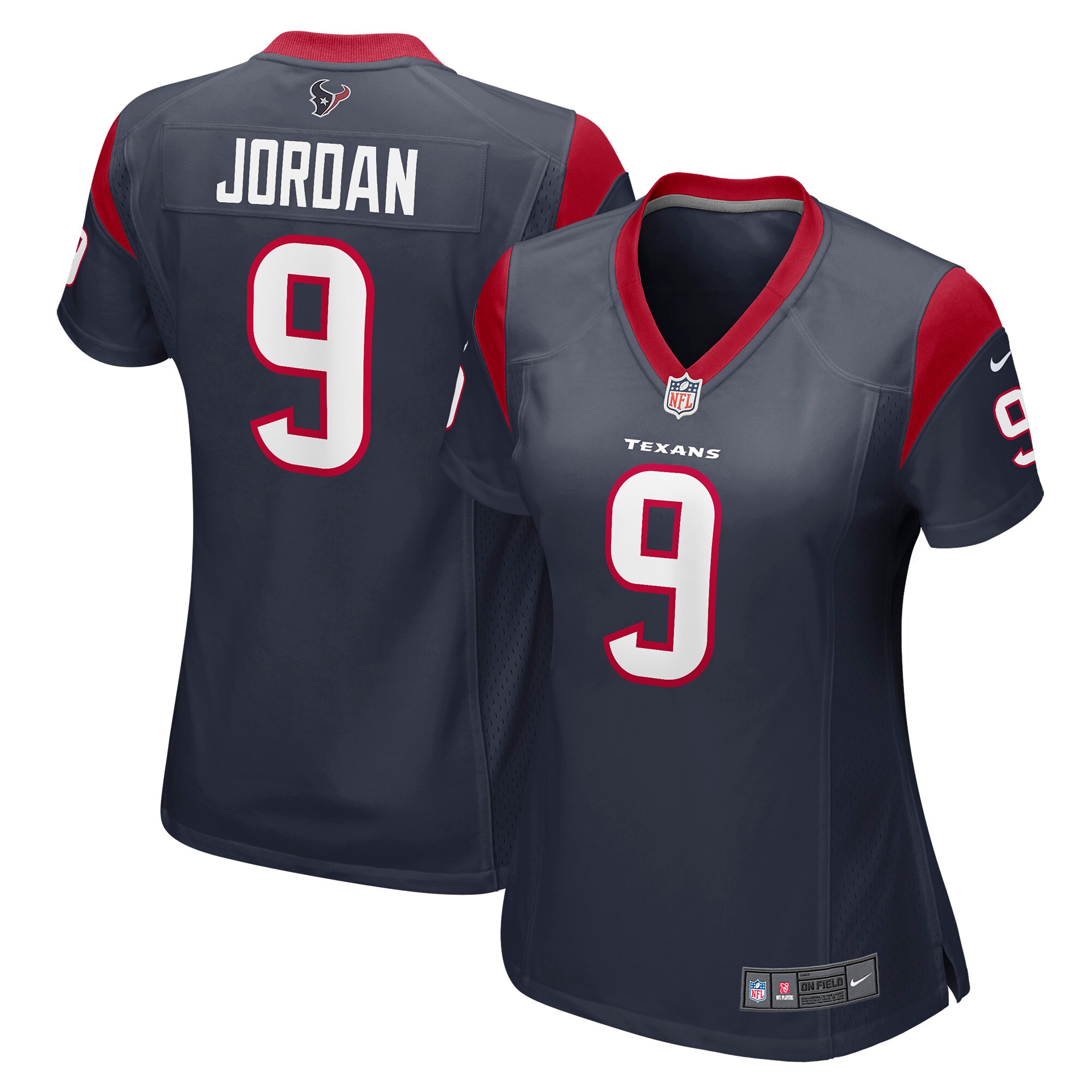 Brevin Jordan Houston Texans Women's Game Jersey – Navy