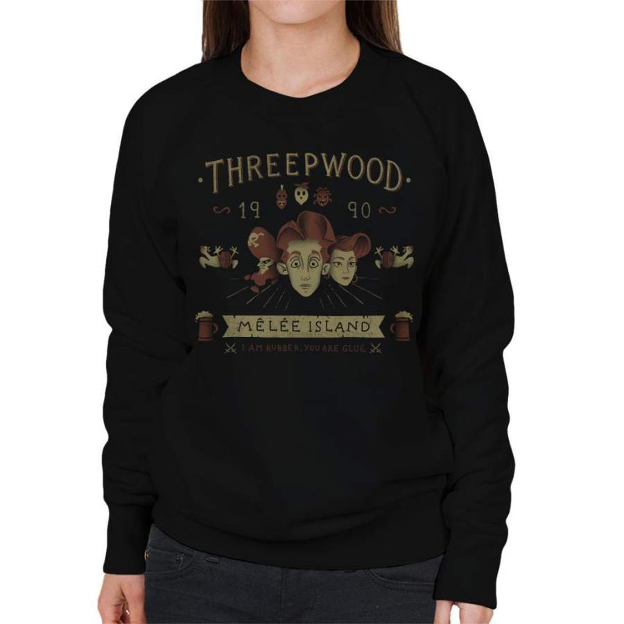 Monkey Island Threepwood Women’s Sweatshirt