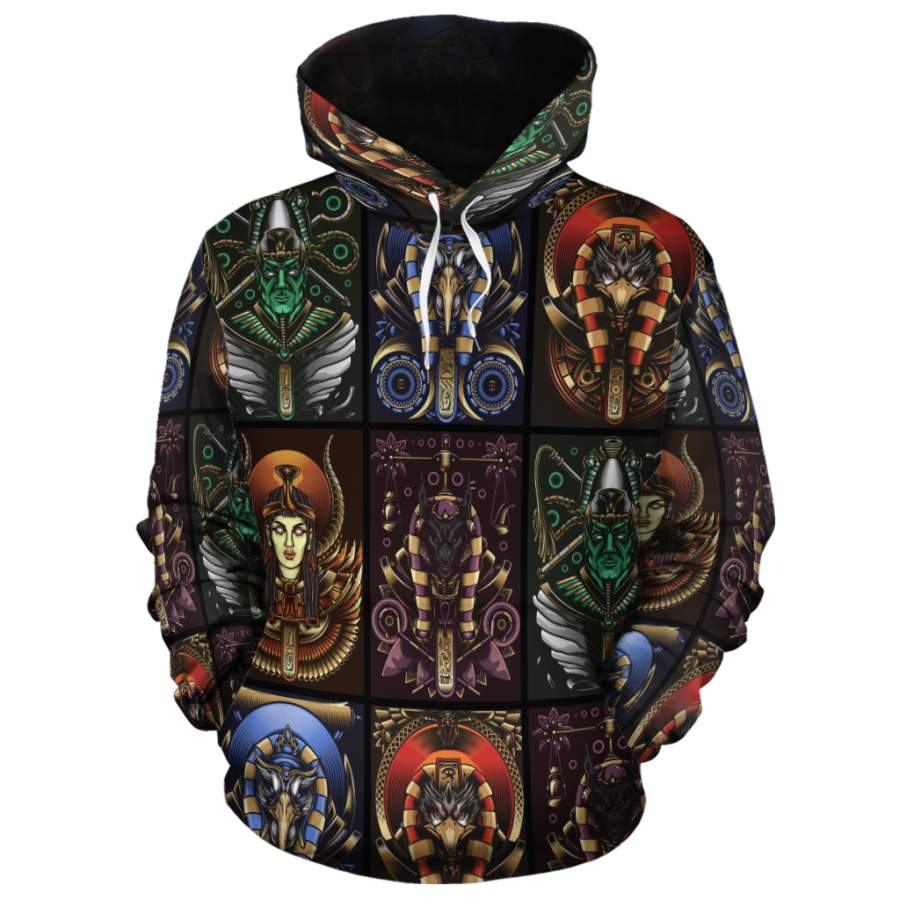 The Egyptian Gods All-over Hoodie