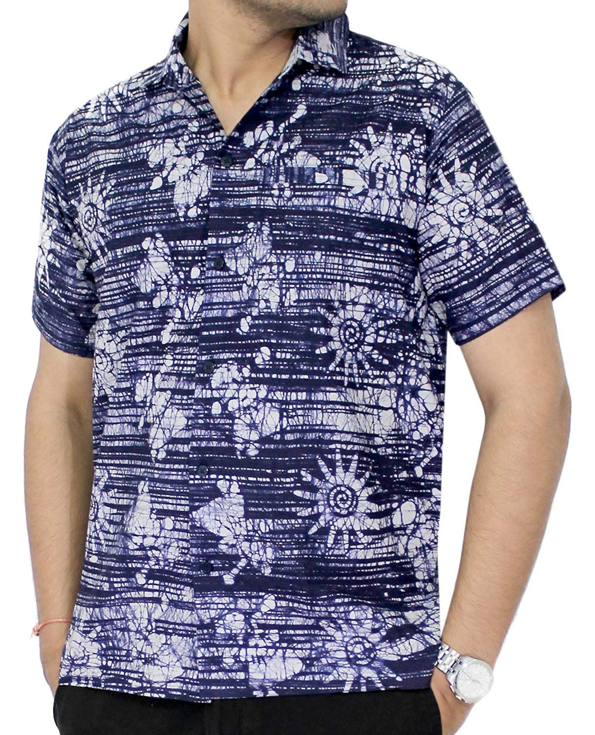 Abstract Blue Awesome Design Hawaiian Shirt Dhc18061612