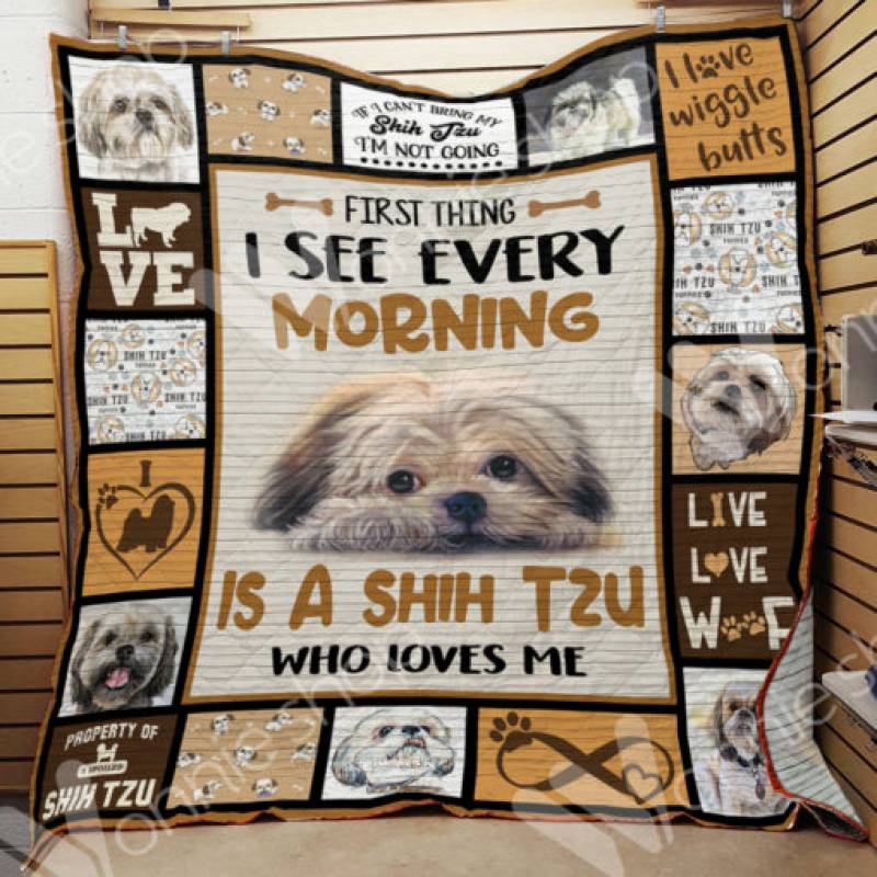 Shih Tzu Dog Blanket NOV2802 85O36