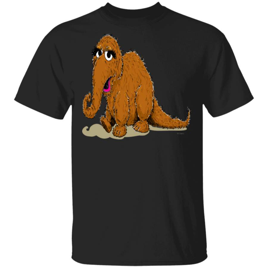 Vintage Snuffleupagus Sesame Street Cookie Monter Elmo T-Shirt Adult Youth Toddler Size