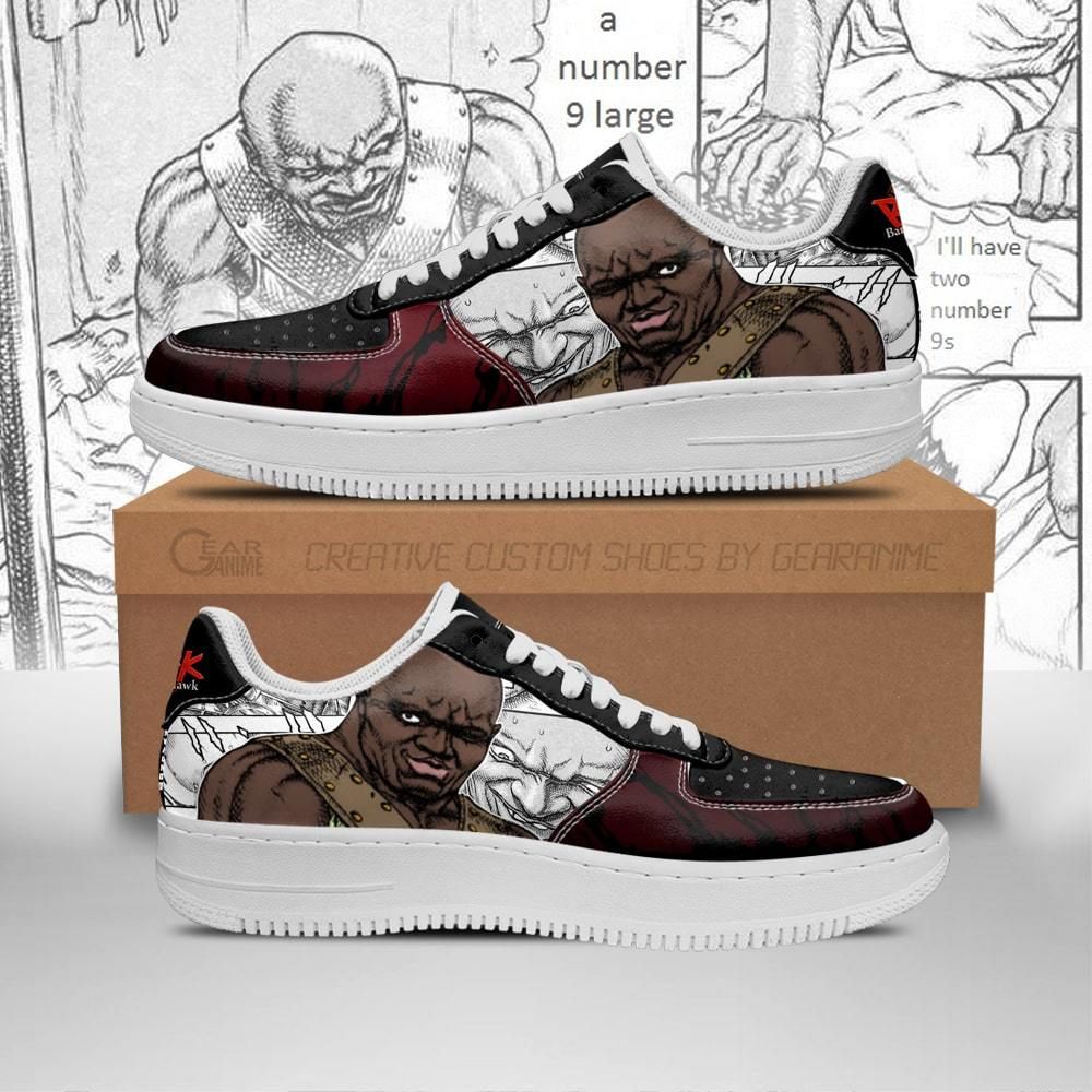 Berserk Daddy Donovan Berserk Mixed Manga Air Force Shoes Sneakers Custom Anime
