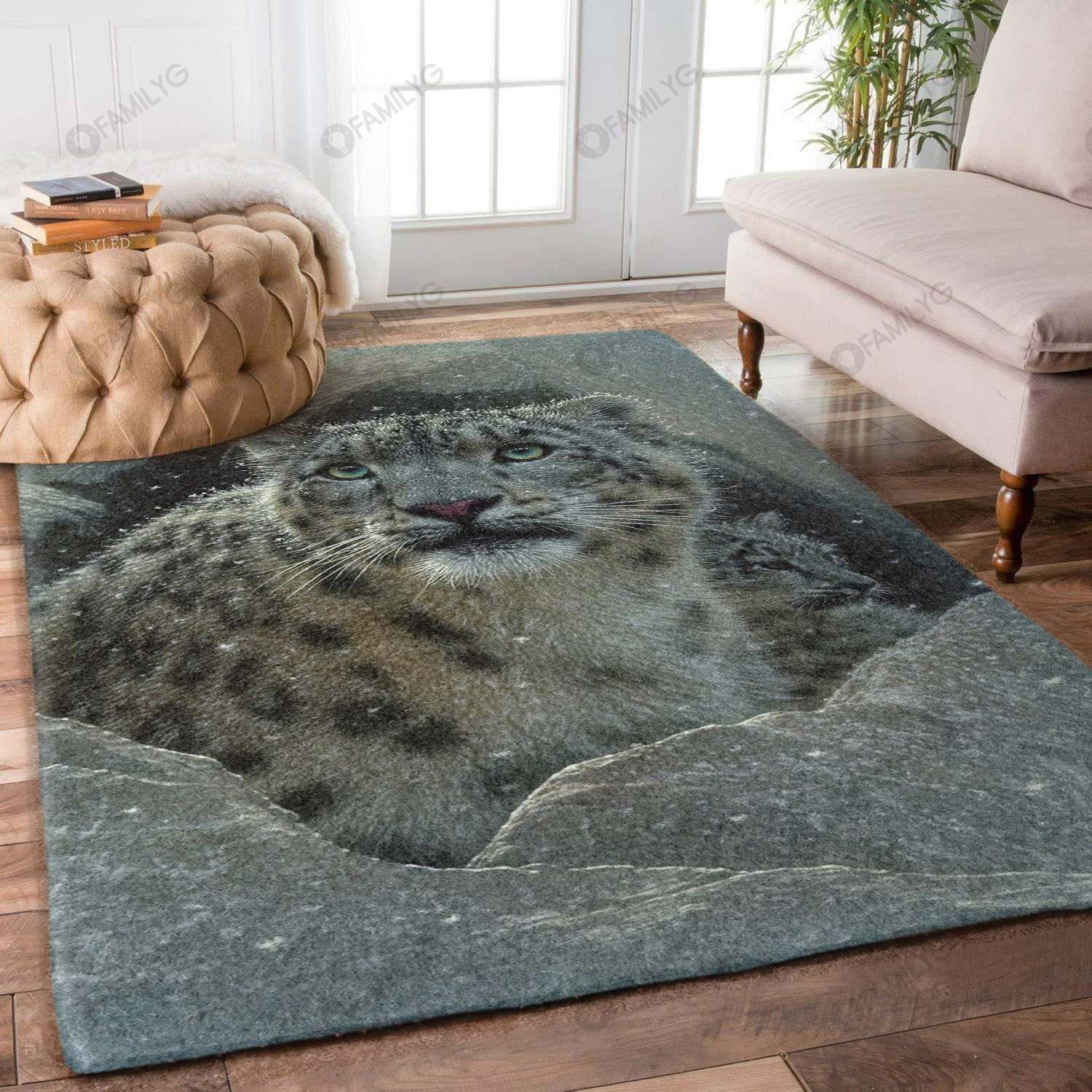 The Fortress Leopard Rug