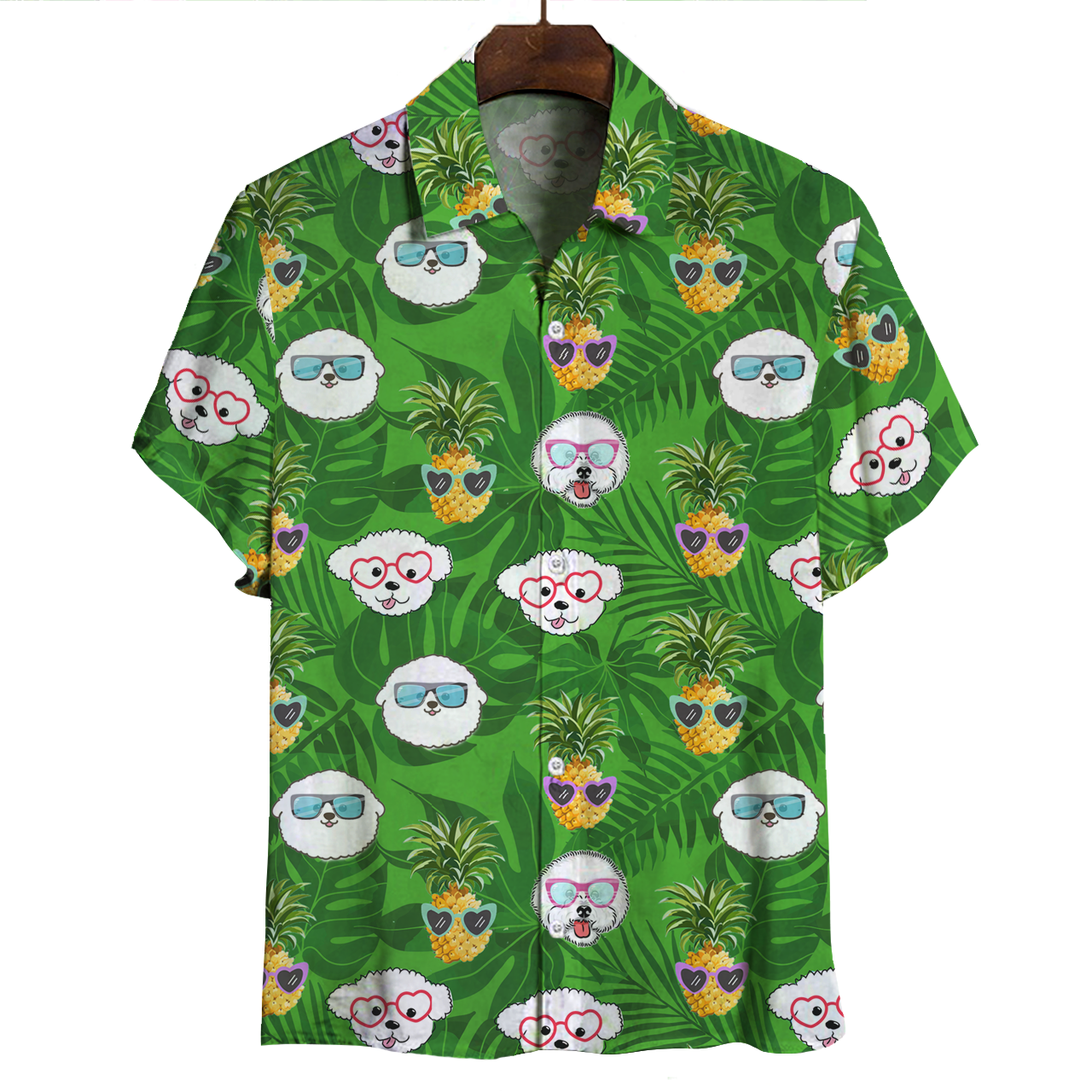 Aloha Hawaii Bichon Frise Shirt Ha24648