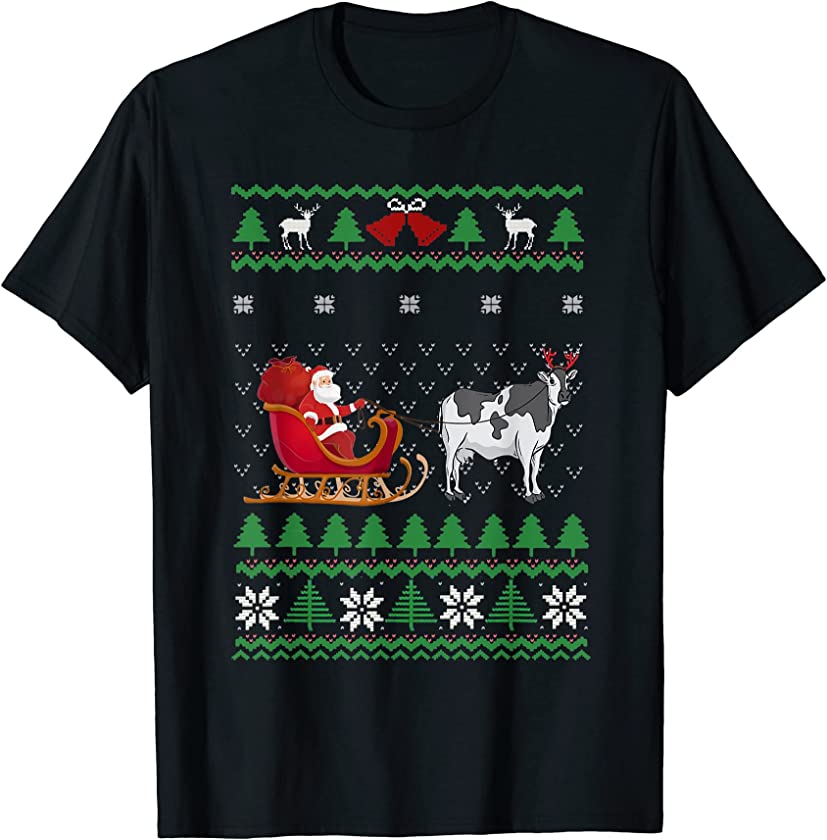 Ugly Christmas Farm Animal T-Shirt